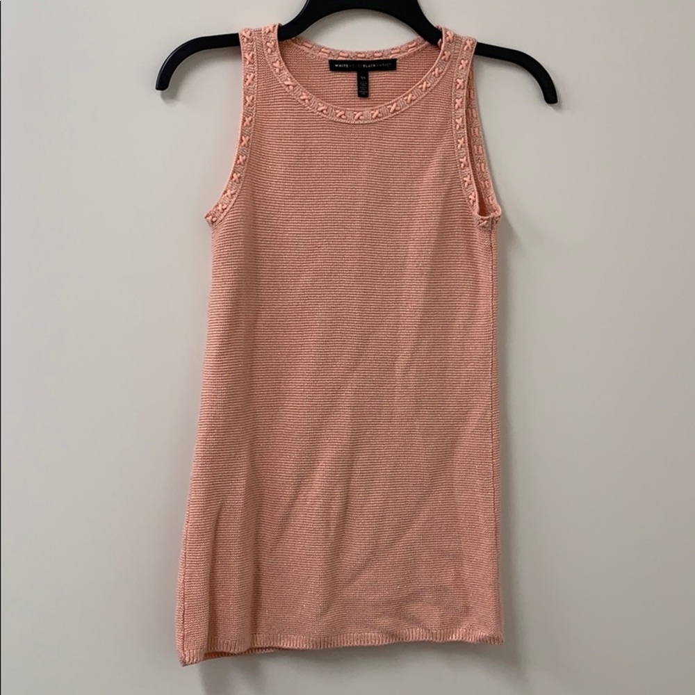 💰White House Black Market Sweater Tank - Pink💰